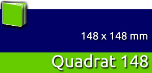 Broschüren mit PUR-Klebebindung | Quadrat 148