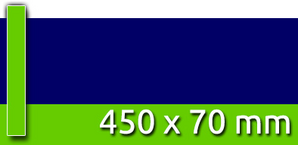 Banderole | 450 x 70 mm