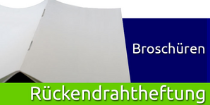 Speisekarten aus folienkaschiertem Papier | Klammerbindung