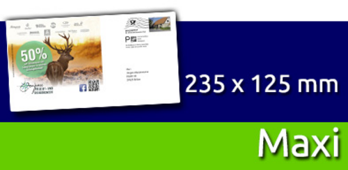Postkarten-Mailing | Maxi  235x125